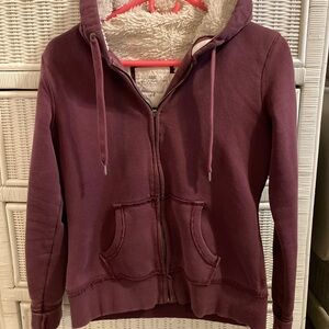 H&M Purple Hoodie Sweatshirt